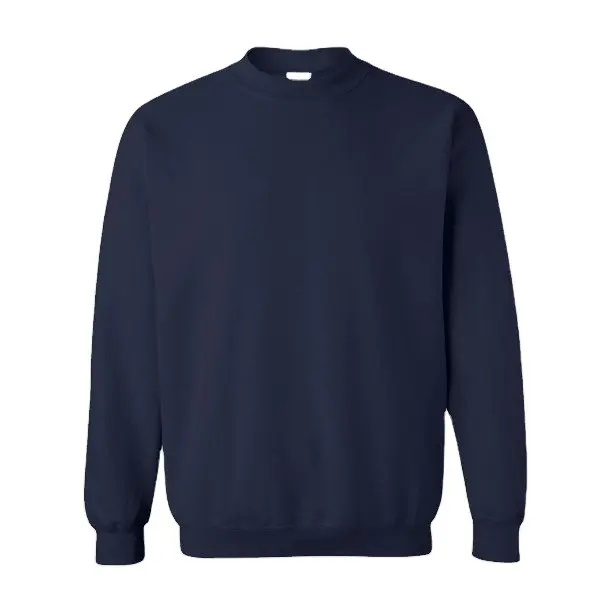 Blusa de malha de lã francesa de boa qualidade, 100% algodão penteado unissex, suéter unissex, ajuste regular, tamanho grande, personalizado