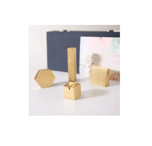 Soporte de latón moderno para tarjetas, organizador de tarjetas de exhibición para escritorio de oficina, hogar, restaurante, hoteles, mesa, artículos decorativos - Product Image 6