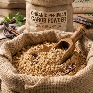 Polvo de Algarroba Orgánico a Granel, Polvo de Algarroba Peruana Pura, Sustituto Natural del Cacao, Proveedor exportado por Agrilatin - Product Image 4