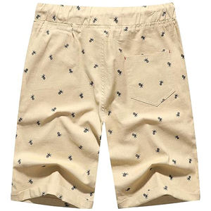 Pantalones cortos informales para hombre, sueltos, transpirables, venta al por mayor, pantalones cortos de secado rápido, patrón de bolsillos medios sólidos - Product Image 5