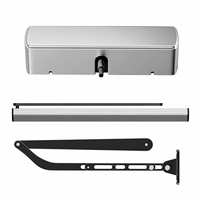 Cierrapuertas Automático de Aleación de Aluminio Guidi Smart, Abrepuertas Automático de Alta Resistencia para Puertas Batientes de Hotel, Interiores y Exteriores, Fabricante OEM