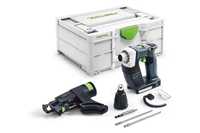 Ensemble perceuse-visseuse à percussion sans fil Festool Tidy Pack 18V, visseuse de construction sans fil DWC-Torx, finition en acier simple avec Systai