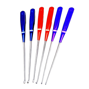 ชุดช้อนตวงสเตนเลสสตีลแบบแมนนวล8ชิ้นช้อนทางการแพทย์ด้ามเคลือบสีคม - Product Image 3