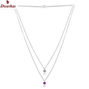 925 Sterling Silver Women's Classic Simple Double Layered Hexagon Enamel <b>Pendant</b> <b>Small</b> <b>Necklace</b> for Weddings Engagements Parties - Product Image 1