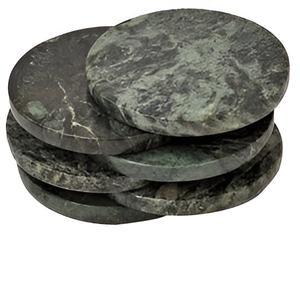 Posavasos de piedra de mármol blanco de lujo moderno, posavasos de piedra con forma hexagonal de buena calidad, venta al por mayor personalizada, gran oferta - Product Image 2