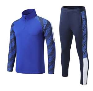 Conjunto Deportivo de Dos Piezas para Hombre, Transpirable, Ecológico, con Chaqueta con Cierre y Pantalones Cortos, para Verano - Product Image 5