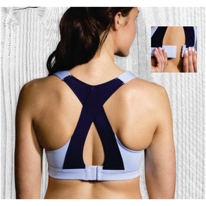 Sujetador Deportivo de Alto Impacto para Mujer con Logotipo Personalizado, Sujetador Deportivo de Yoga con Espalda en U, Talla Grande, Elástico en Cuatro Direcciones, Reciclado, para Fitness y Running - Product Image 5