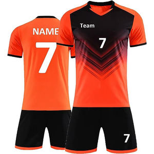 Conjunto de Camiseta de Fútbol para Hombre, Personalizable, Multicolor, con Parches, Ropa Deportiva de Entrenamiento, Exportación - Product Image 3
