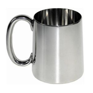 Premium Moscow Mule Grey Stainless Steel Stylish Design Perfect for <b>Tea</b> Coffee and Barware Decor Sturdy Base New Brass Mug - Product Image 6
