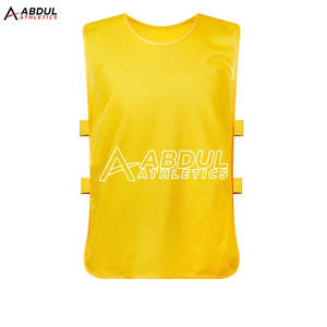 Durable Training <b>Bib</b> With Elastic Neck And Arm Holes For Soccer Rugby And Gym Use Training <b>Bib</b> - Product Image 4