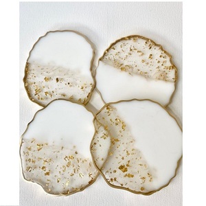 Classic Home Desktop Decoration Resin Beer Tea Coffee <b>Drink</b> <b>Coaster</b> - Product Image 1