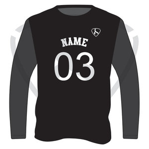 Camiseta de Baloncesto Personalizada para Hombre, Manga Larga, Degradado Verde Amarillo, Sublimada, Transpirable, Cuello Redondo, Manga Completa, para Adultos - Product Image 4