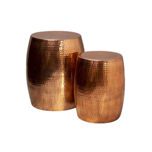 <span class=keywords><strong>2025</strong></span> trống bên bảng thiết kế tốt nhất Thiết lập của hai cạnh giường ngủ búa Bàn cà phê bên cho phòng khách trang trí thủ công - Product Image 1