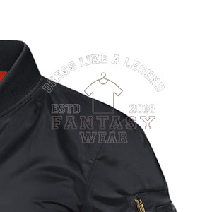 FANTASY WEAR OEM Vente en gros de vestes bomber personnalisées de haute qualité pour hommes, streetwear, vestes bomber à capuche surdimensionnées, vestes bomber de course - Product Image 5