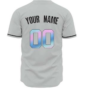 Jersey de béisbol recién llegado de alta calidad por encargo béisbol y softbol desgaste 100% poliéster bajo precio hombres Jersey - Product Image 3