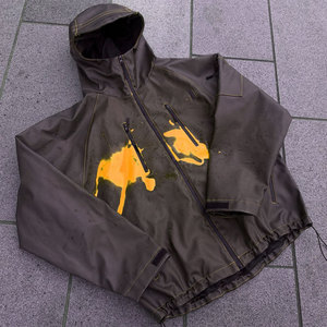 Chaqueta de Plumón Gruesa con Capucha, Resistente al Viento, con Estampado de Tinta Termocrómica Personalizada al por Mayor, OEM - Product Image 1