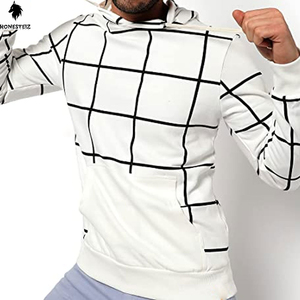 Sweats en éponge française en coton lourd Sweat à capuche imprimé Hommes Vintage Acid Wash Distressed Hoodies - Product Image 6