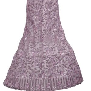 Conjunto de Lehenga Choli al por mayor para fiestas de invierno y verano, estilo nupcial con trabajo de espejos, de red, largo hasta el suelo, sin arrugas, moderno y a juego. - Product Image 3