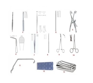 Ensemble d'instruments chirurgicaux Palatoplastie - Product Image 1