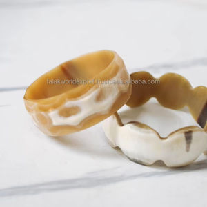 Tendance Style Africain Naturel Corne De Buffle Bracelets Et Bracelets Bijoux À La Main Top Designer Fabriqué À La Main Buffalo Par FWE - Product Image 4