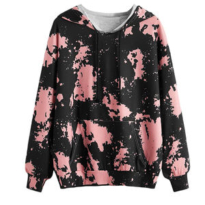 Sudadera con capucha de algodón para mujer, prenda deportiva de talla grande, Casual, de manga larga, fabricante OEM - Product Image 1