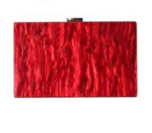 Ensemble complet de collier et pochette en résine élégante et stylée, imitation perle plaqué or, papillon vintage, charme solide, pour mariage féminin - Product Image 3