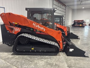 Minicargadora Kubota diésel de orugas compacta con cucharón frontal ASV usada, equipo de construcción de alto momento de carga - Product Image 6