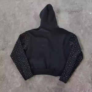 Survêtement pour homme avec strass, tendance, décontracté, nouveau design, tailles adultes, respirant, prix de gros, survêtement pour homme avec strass - Product Image 4