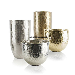 Diseño de hoja de gingko de metal dorado decorativo estilo de lujo decoración de boda Mesa tamaño mediano Venta caliente floreros - Product Image 4