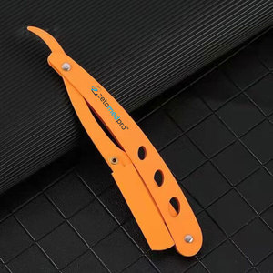 Navaja de Barbero Plegable de Acero Inoxidable Azul Cielo (color) - Product Image 4