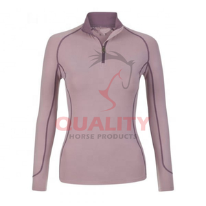 Chemise d'équitation à compression légère Couche de base thermique Vêtements équestres offrant une flexibilité de confort et de chaleur pour les cavaliers - Product Image 2