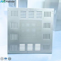 Nouvelle boîte filtrante modulaire en acier inoxydable HEPA pour système HVAC de salle blanche avec efficacité H13/H14 et installation facile