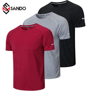 Wholesale Best Price Breathable Quick-Dry Stretchable Men's Gym T-<b>Shirt</b> <b>Moisture</b> <b>Wicking</b> Activewear Tank Tops for Fitness - Product Image 3