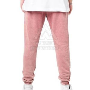 Service OEM, vente en gros de joggings délavés à l'acide, nouveau design, joggings délavés à l'acide, meilleur prix, taille adulte, joggings délavés à l'acide - Product Image 3