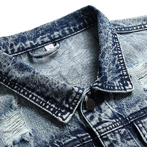 Chaqueta de mezclilla de alta calidad para hombre, estilo moderno, cómoda, duradera y para uso casual, chaqueta de invierno. - Product Image 3