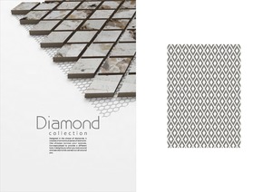 Kit de mosaico de vidrio de Perla Negra Backsplash cuadrado Hexagonal lineal 300x300mm azulejos de pared de porcelana decorativos de cerámica para casa - Product Image 6