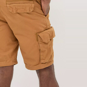Short cargo décontracté en coton de couleur unie pour hommes 100% coton numérique prix de gros Service OEM fabriqué à l'usine disponible pour les adultes - Product Image 6