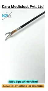 Pinzas bipolares laparoscópicas Kara Mediclust., Para la base del Hospital de instrumentos quirúrgicos Jeringa laparoscópica médica - Product Image 3