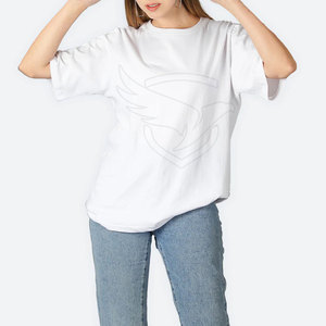 2025 nueva llegada camiseta de gran tamaño de peso ligero personalizada su propio diseño Camiseta de gran tamaño para la venta en línea - Product Image 2