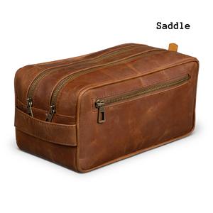 Neceser de viaje para hombre, neceser de cuero colgante, impermeable, multifunción, Premium, con logotipo personalizado, - Product Image 6