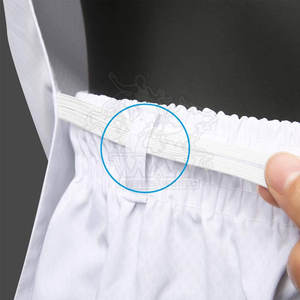 Servicio OEM 100% algodón hecho BJJ GI uniforme peso ligero Color sólido transpirable Kimono De Jiu Jitsu BJJ GI uniforme - Product Image 6