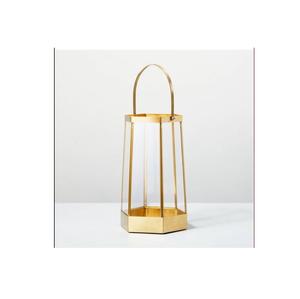 Vente en gros pas cher prix décoration de mariage verre argent or bougeoir en acier inoxydable pas cher bougie décorative suspendue - Product Image 5