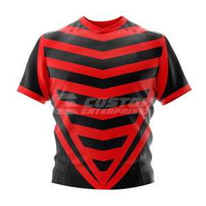 Uniformes de Rugby de calidad profesional del fabricante superior Ropa deportiva con nombre de equipo personalizado en diferentes estilos Tasa de fábrica - Product Image 4
