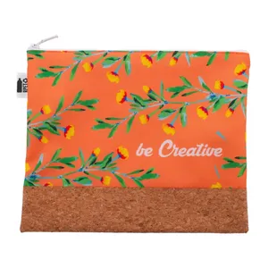 <b>Toiletry</b> Bag Eco-Friendly CreaBeauty Cork L RPET Travel Gadget - Product Image 5