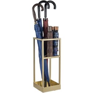 Grand porte-parapluie fabriqué à la main en métal haute résistance avec des touches décoratives classiques pour un usage domestique - Product Image 5