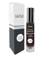 Kalentin Crème colorante pour sourcils vegan longue tenue, masque colorant cacao 10ml, flacon airless, fabriqué en Italie