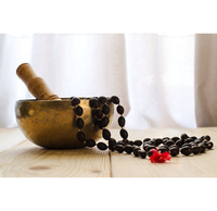 Bol chantant himalayen traditionnel haut de gamme, instrument professionnel pour la méditation, le yoga, la guérison sonore et la spiritualité, poli