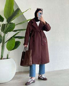 Manteaux Trench Vintage en Satin Tendance pour Femme Automne/Hiver – Élégants et Chauds pour un Confort Quotidien - Product Image 6