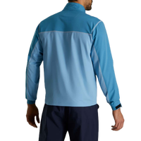 Polo de golf en tissu microfibre extensible Veste coupe-vent respirante Doublure en maille pour homme