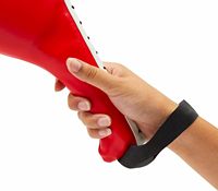 Cible de boxe portable Futaba durable en PU écologique avec couleur personnalisée 40x20cm pour tous les âges, entraînement de Taekwondo et de Kickboxing